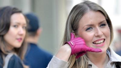 Glove phone