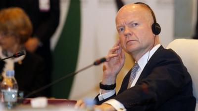 British Foreign Secretary William Hague