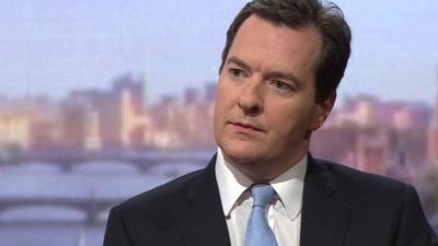 Chancellor George Osborne