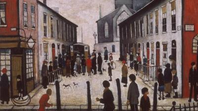 LS Lowry: The Fever Van 1935