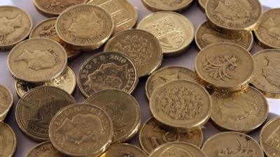 Pound coins