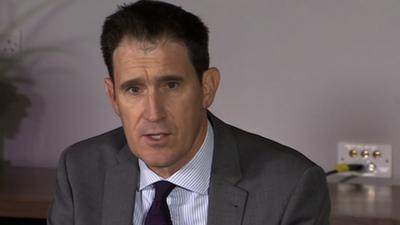 Cricket Australia CEO James Sutherland