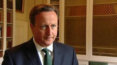 Prime Minister David Cameron