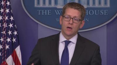 President Obama's spokesman, Jay Carney