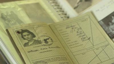 Passport of a child refugee