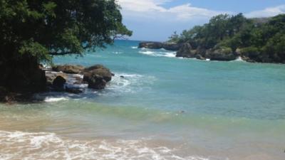 A beach in Haiti