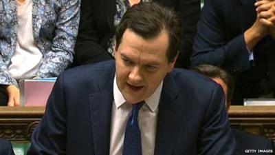 The Chancellor, George Osborne