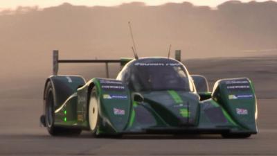 The Drayson Racing Technologies Lola B12 69/EV