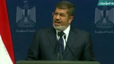 Egyptian President Mohammed Morsi