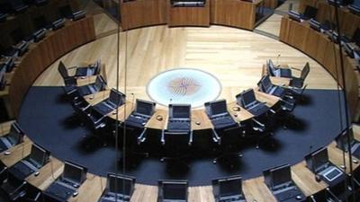 Welsh assembly chamber