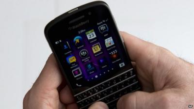 Blackberry handset