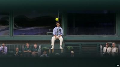 Umpire at Wimbledon