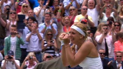 Highlights: Lisicki stuns Serena