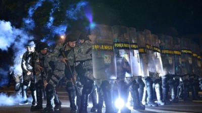 Brazil's National Guard in Rio de Janeiro