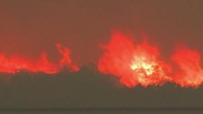 Wildfires in central Arizona