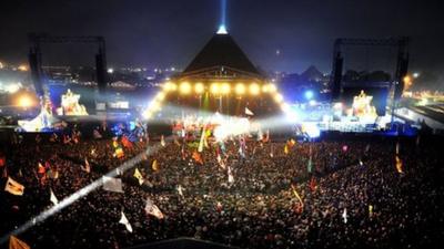 Glastonbury's Pyramid Stage