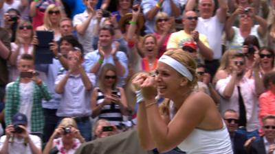 Highlights: Lisicki stuns Serena