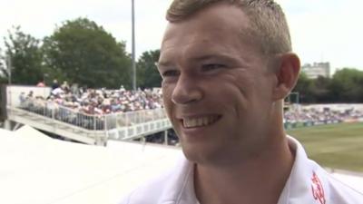 Essex cricketer Tom Craddock