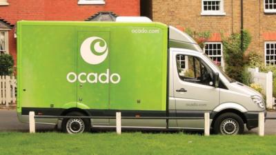 Ocado delivery van