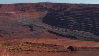 Australian iron ore mine