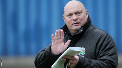 Linfield manager David Jeffrey