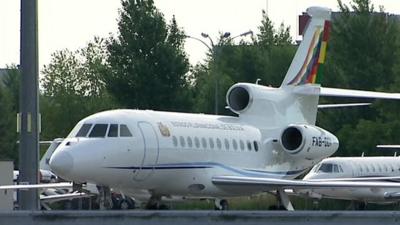 Bolivian presidential plane