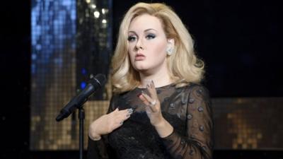 Adele waxwork