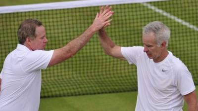 John and Patrick McEnroe