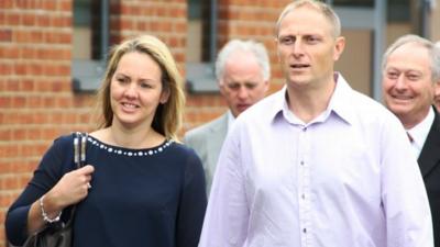 Sgt Danny Nightingale and his wife Sally