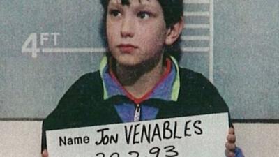 Jon Venables, 10 years of age, poses for a mugshot for British authorities February 20, 1993 in the United Kingdom