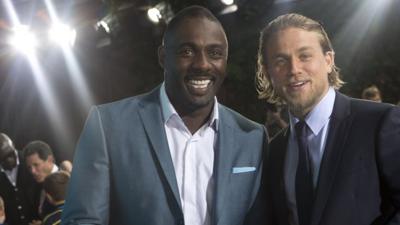 Pacific Rim's Idris Elba and Charlie Hunnam