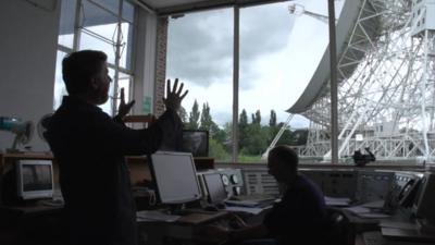 Inside Jodrell Bank Observatory