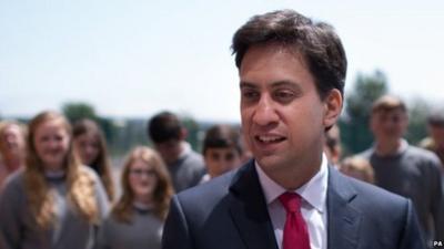 Labour leader Ed Miliband