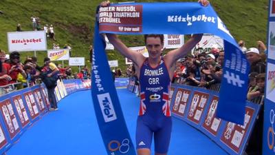 Britain's Alistair Brownlee