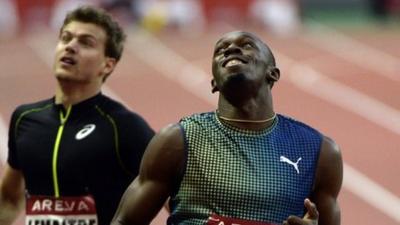 Usain Bolt wins 200m in Paris