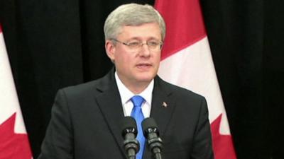 Canadian Prime Minister Stephen Harper