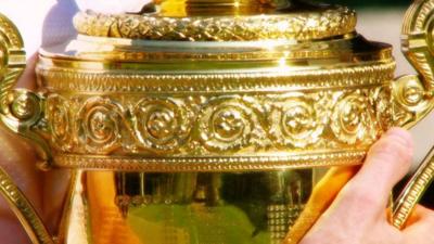 Wimbledon men's trophy