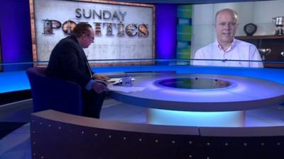 Andrew Neil and Chris Grayling