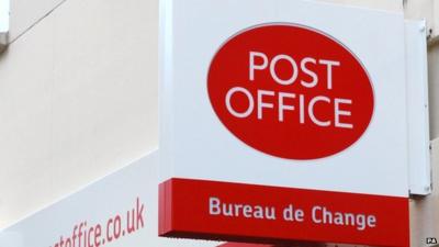 Post Office sign