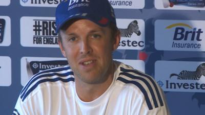 England off-spinner Graeme Swann