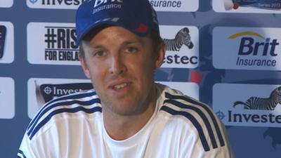 England off-spinner Graeme Swann