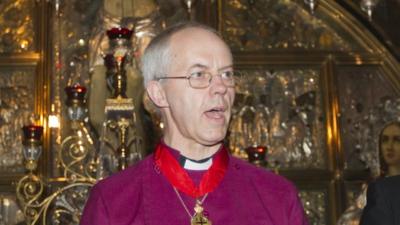 The Archbishop of Canterbury Justin Welby