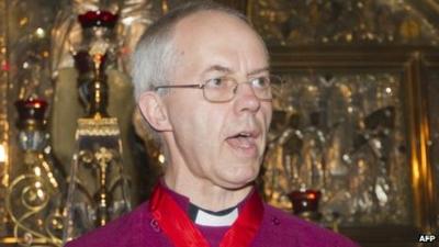 The Archbishop of Canterbury Justin Welby