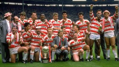 Wigan 1988 Challenge Cup winners