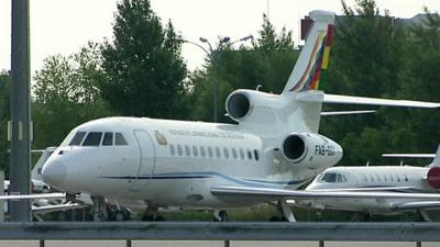 Bolivian president's plane