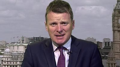 Fisheries minister Richard Benyon