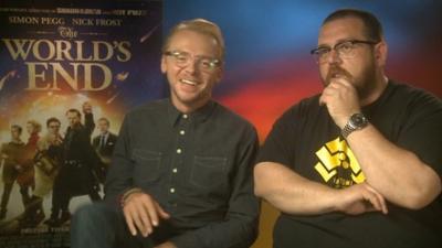 Simon Pegg and Nick Frost