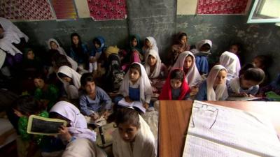 Schoolchildren in Pakistan