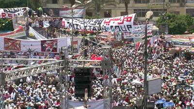 Pro-Morsi rally in Cairo