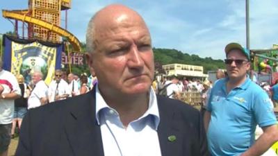 RMT general secretary Bob Crow